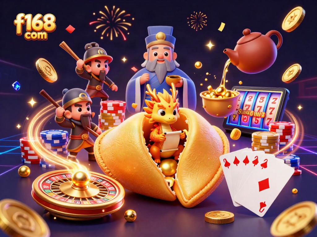 Join exciting gameplay at f168 com, featuring dynamic fortune and vibrant casino elements.