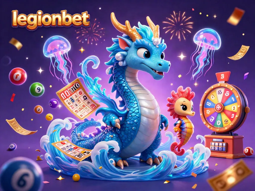 Spin to win with legionbet in a vibrant casino world full of exciting lottery and gaming elements.