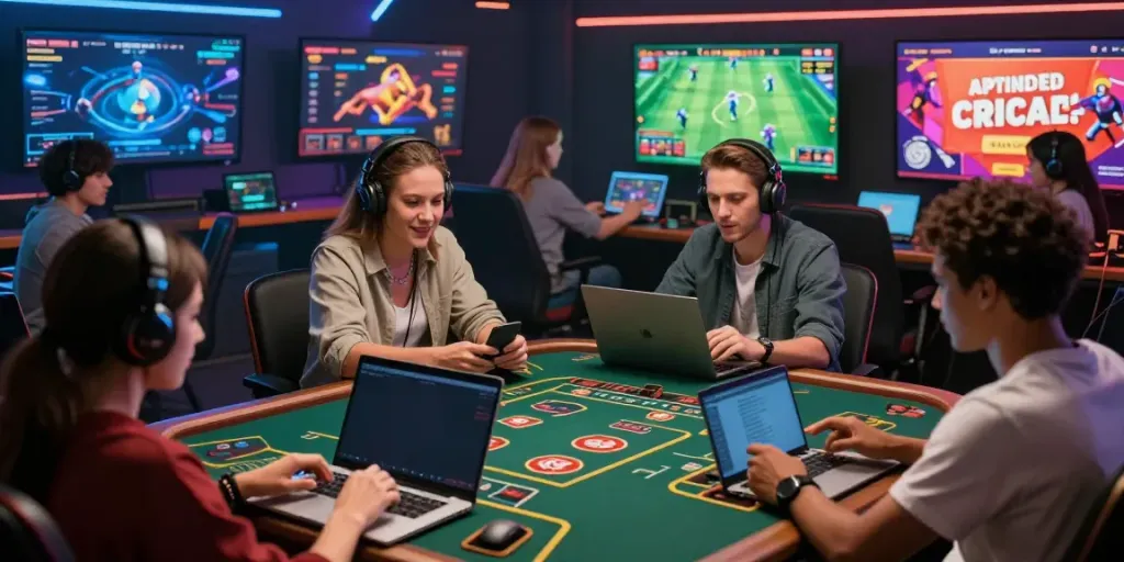 Engaged players experiencing online gaming at http://sin88-onl.com/ with diverse games and casino excitement.